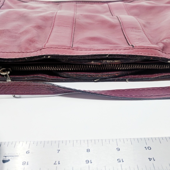 Vintage Bags Vintage Crossbody Drop Handle Briefcase Maroon Red Poshmark